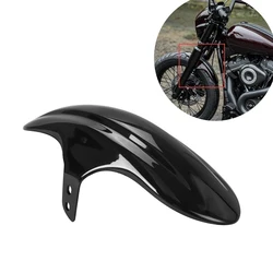 Motorcycle Black Front Fender Mask Mud Guard Motorbike Splash Mudguard Fairing For Harley M8 Softail Street Bob FXBB/S 2018-2022
