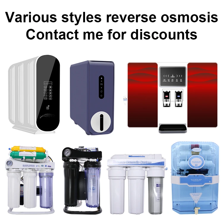 Cheap Commercial Household Drinking 100G 5Stages Reverse Osmosis Water Purifier Filters for Drinking at Home