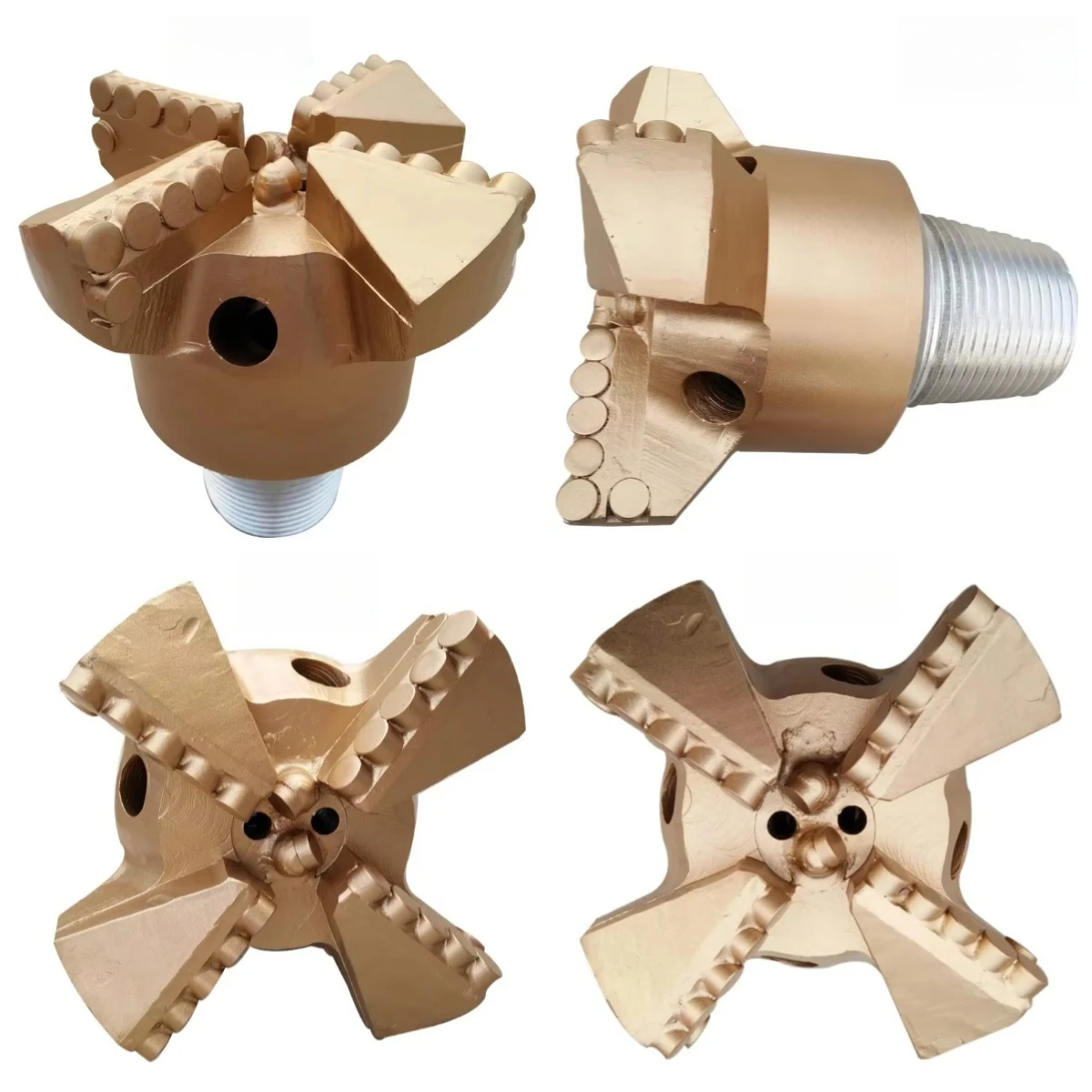 180 mm with 4 wings PDC Drag Bit Used for Geological Exploration Suitable for Soft to Medium Hard Rock