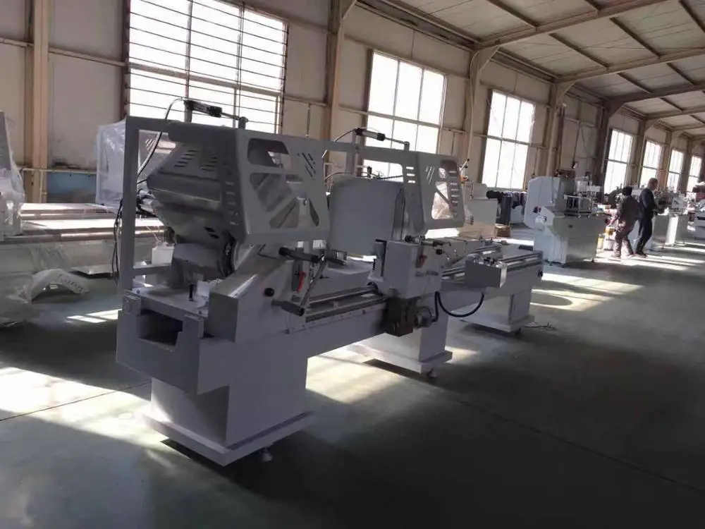 Cutting Double Mitre Saw Factory Supply Engine Provided Solar Panel Frame Hine Aluminum 2 Years 100 ZHAOYANG