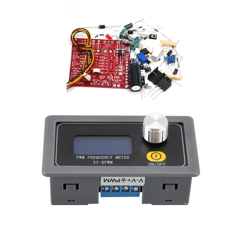 Generatore di segnale ad onda quadra con ciclo di lavoro a frequenza di impulsi PWM con kit di protezione del limite di corrente di alimentazione CC