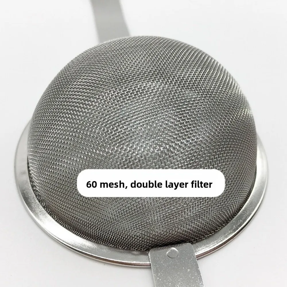 New Stainless Steel Matcha Sifter Very Fine Mesh Easy to Clean Tea Strainer Rust-Proof Duable Layer Food Sifters for Kitchen