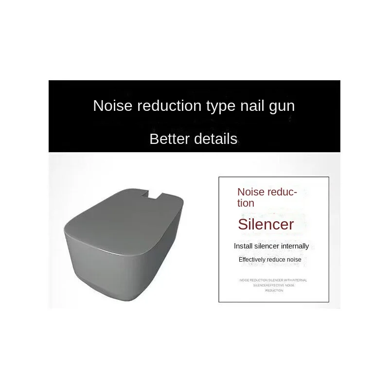 Cheap MT1016F Pneumatic code nail gun environmental protection silent type U-shaped fine Martin grab carpentry decoration