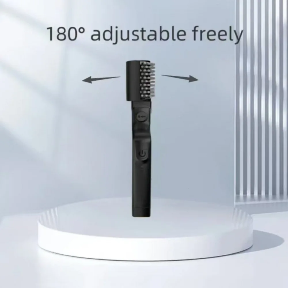 Cordless Electric Grill Brush Bbq Cleaning Scrubber Steel Wire Bristles Portable Tool For Outdoor Cooking Maintenance