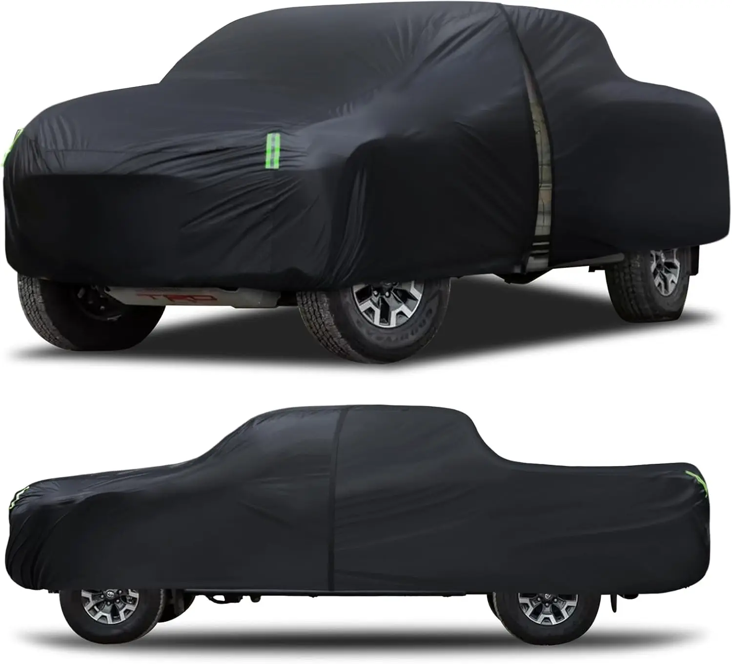 

Waterproof All-Weather Truck Cover with UV Protection, Universal Fit for Pickup Trucks up to 220 Inches