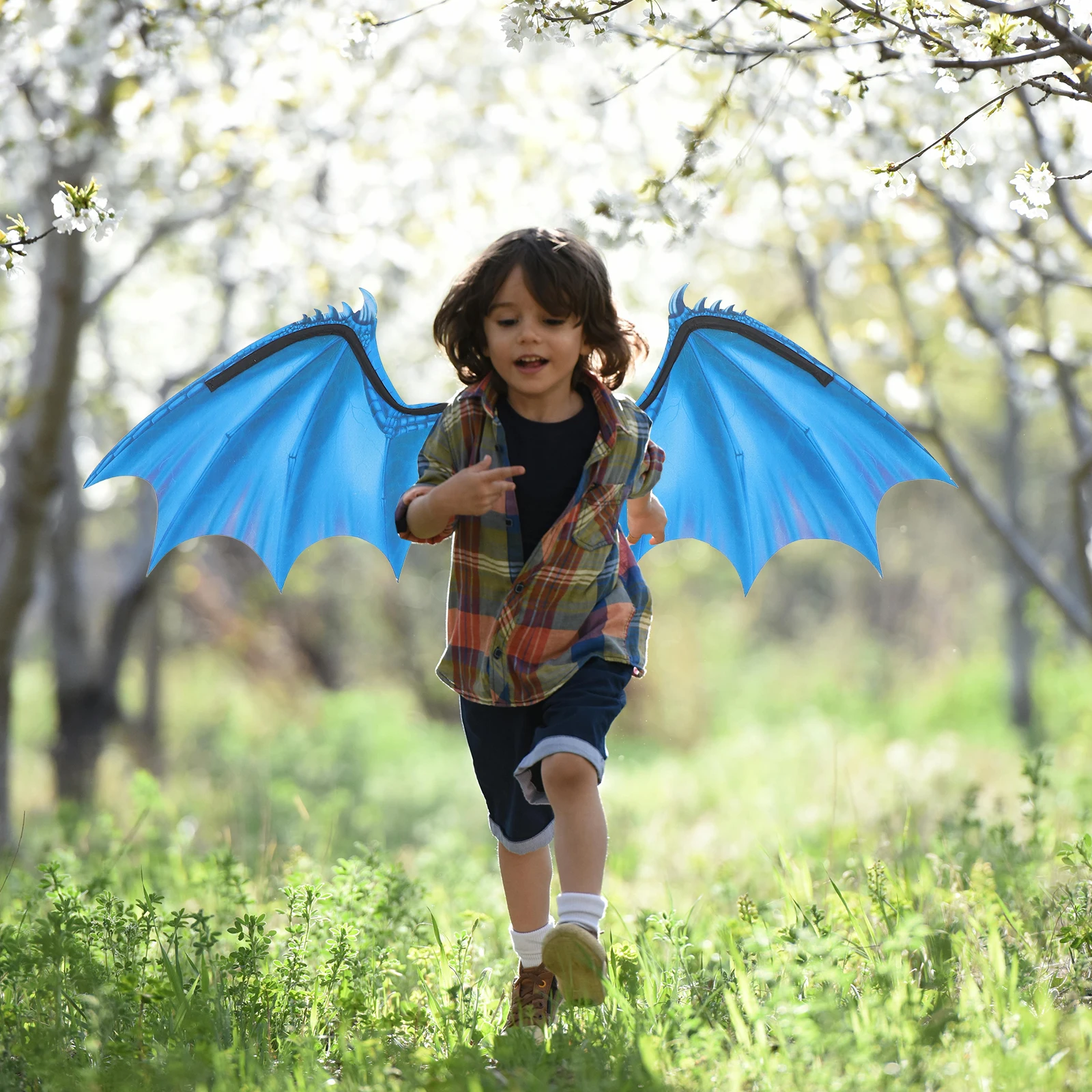

Kids Halloween Carnival Cosplay Wing For Children Dragon Prop Cosplay Costume Accessory Dragon Wing Dress Party Favor