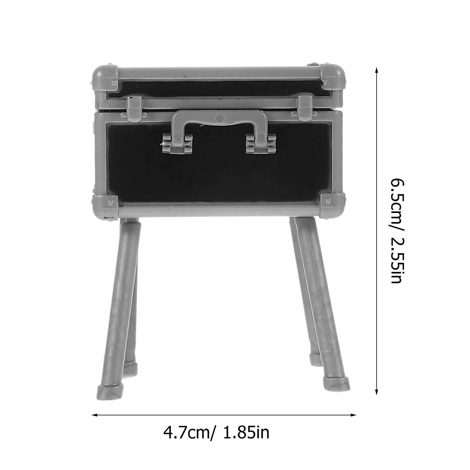 3Pcs Miniature Dresser Ornament Highly Realistic Makeup Storage Box for Tiny House Decoration Desktop Art Decor Mini Furniture