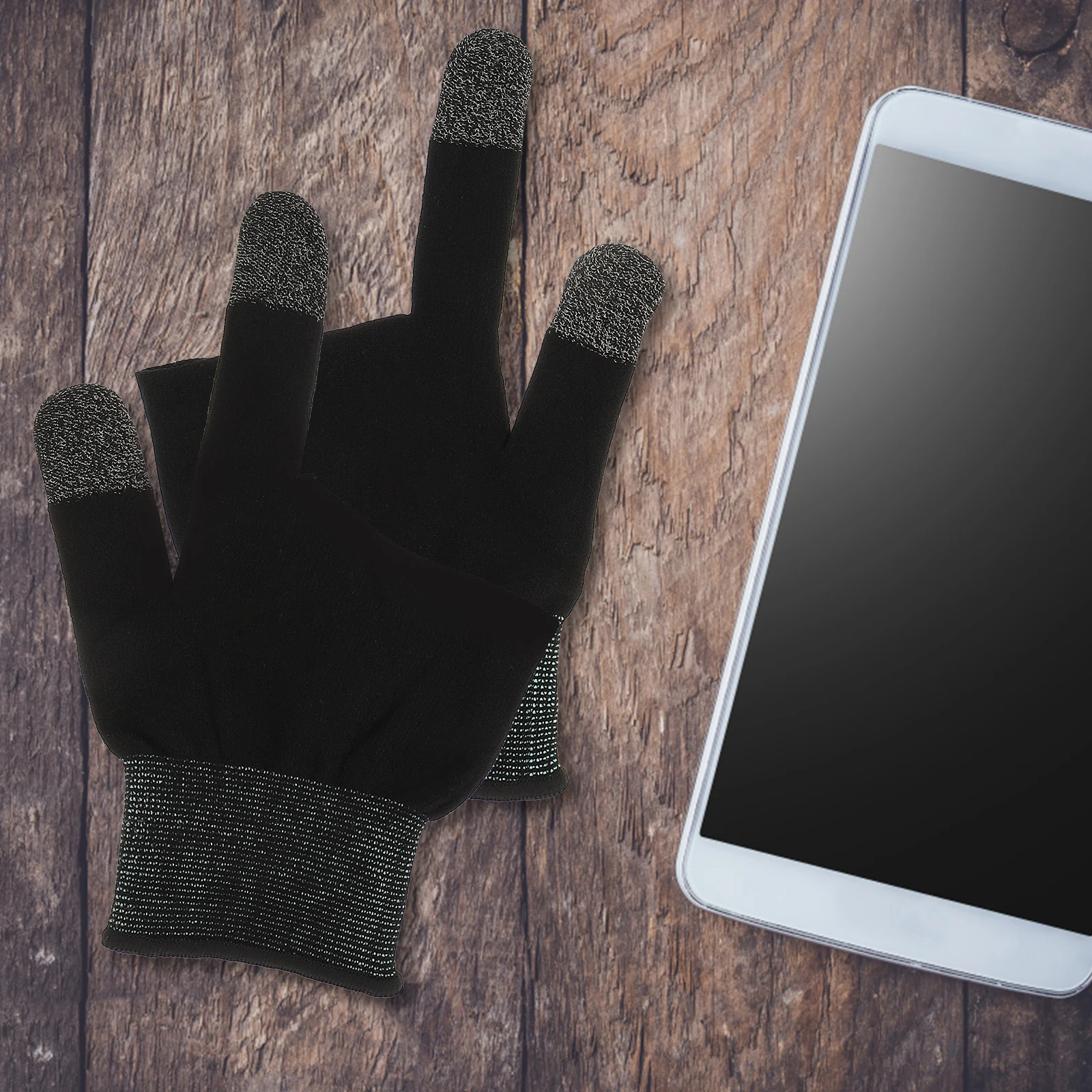 

2Pair Touchscreen Game Gloves Lightweight Non-Slip Finger Covers for Mobile Phone Gaming with Enhanced Grip and Airflow