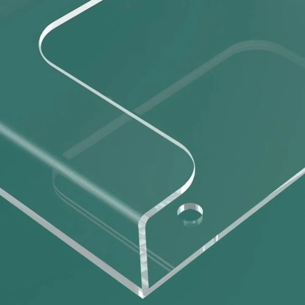 A4/A5 منظم الملفات المثبت على الحائط رف بلاستيكي شفاف رف الملفات طبقة واحدة حامل مجلد المستندات رف شاشة البيانات