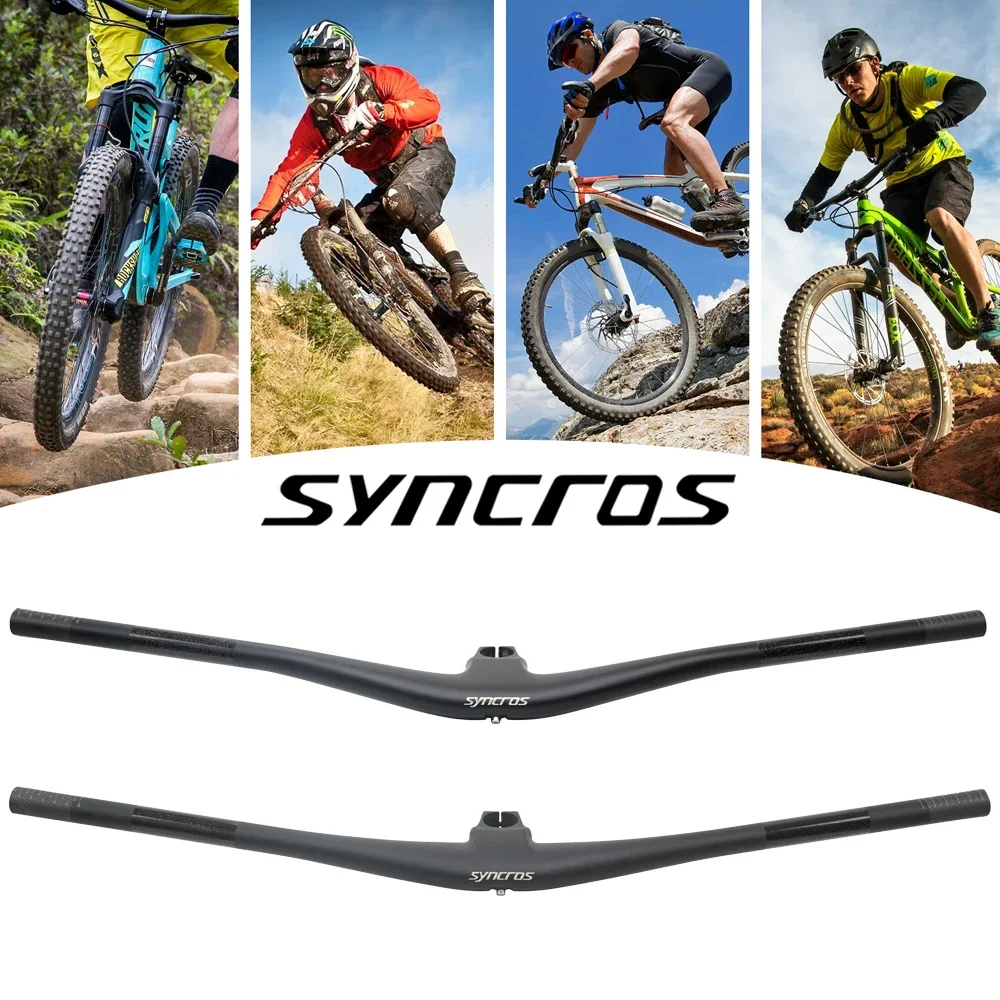 SYNCROS HIXON IC SL Integrated Cockpit Carbon Fiber MTB Handlebar 4°/5° 15/25mm Mini Rise 40/50mm Stem All Mountain Cycling XC - view 6