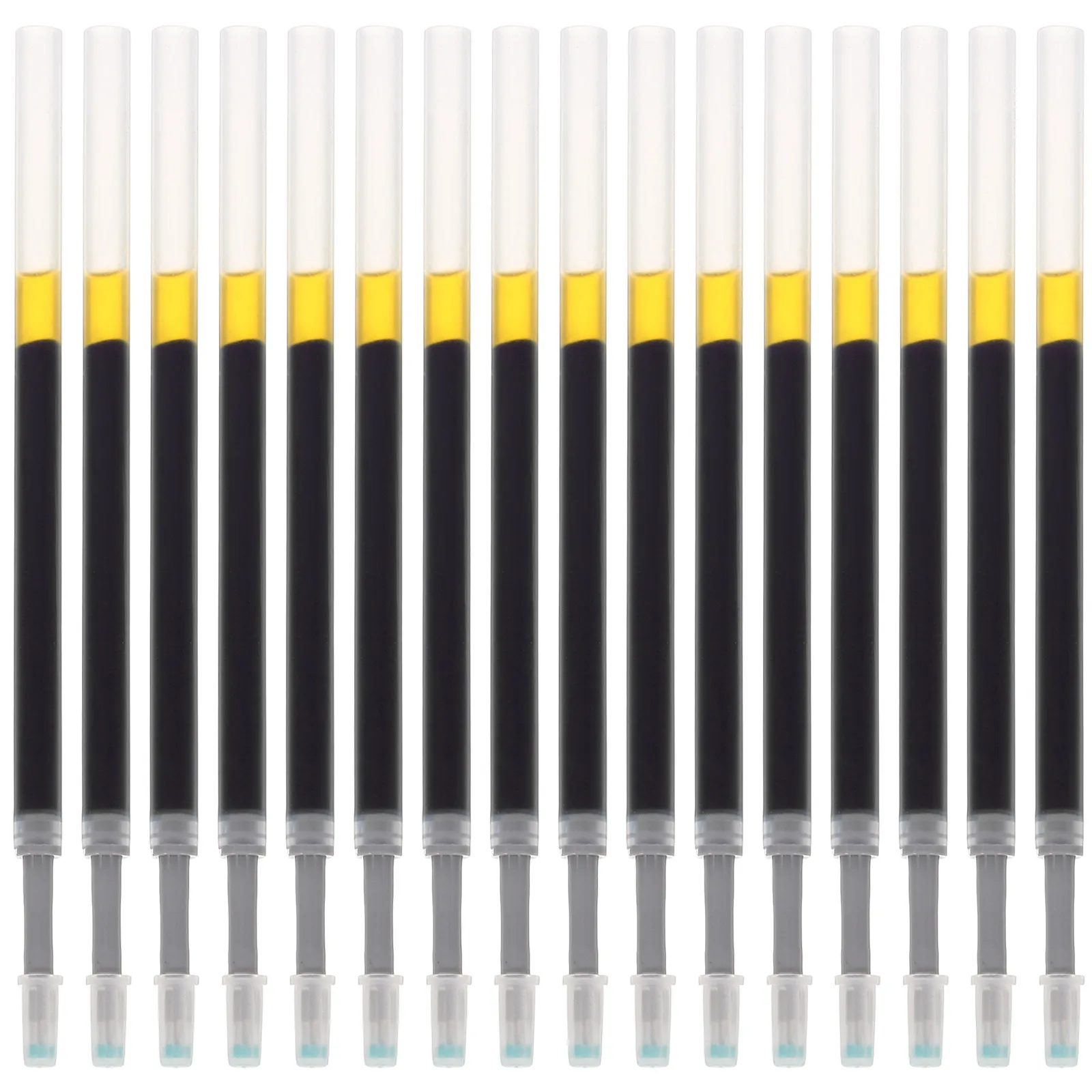 

60Pcs High Performance Gel Pen Refills Smooth Writing Comfort Grip Fine Tip No Leakage PP Refills for Study Office Gift