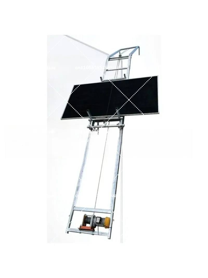 Sloped Roof Solar Panel Lift Small Auto Flip Tool for Easy Installation