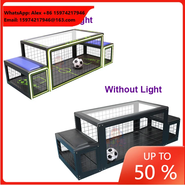 Worry-Free After-Sales Mini Table Football Game 2 Person Metal+fiberglass Frame Customizable Color 1 Year Warranty Indoor Table