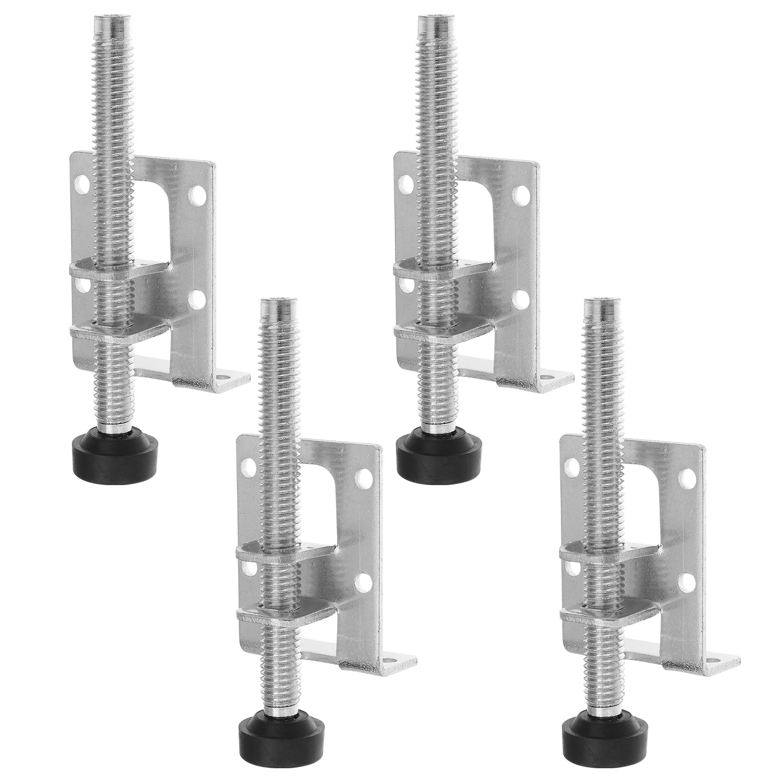 

4 Pcs Wardrobe with Adjustable Legs Leveler for Feet Cabinet Load Levelers Foot Furniture Accessories Bracket Workbench