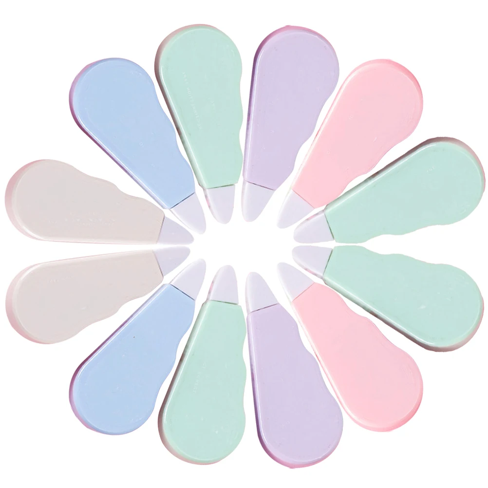 

12 Pcs Creative Mini Correction Belt Portable Tape Eraser Student Supplies Cute Plastic Stationary
