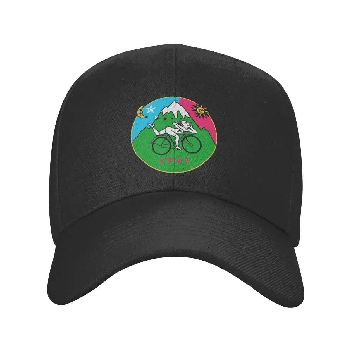 LSD Bike Bicycle Day Motor Baseball Cap Adult Retro Sun Caps Albert Hofmann Hat Adjustable Snapback Caps Sun Hats Washable Caps