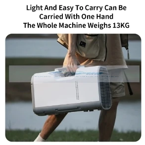 Portable Tent Air Conditioner APP Voice Control 1400W 12/24/220V 13KG 5-10m² for RV Camping Air Conditioner Tents Temporary Car
