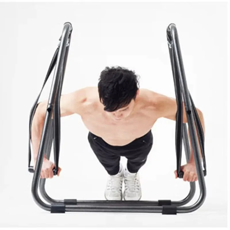 

Multi-functional fitness equipment; large steel push-up rack; single or double pull-up bar; suitable for indoor use