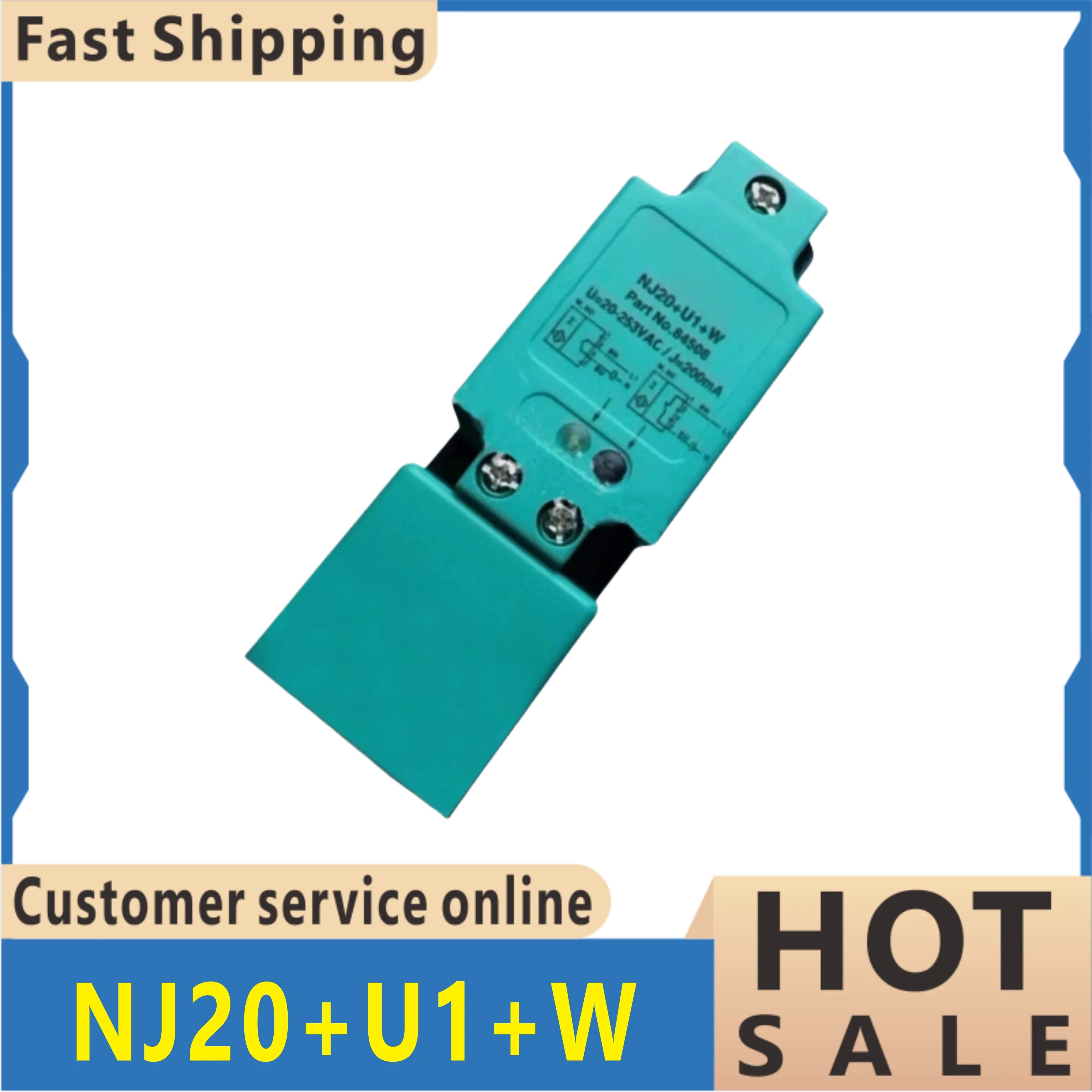 Original Inductive Proximity Switch NJ20+U1+W / NJ30+U1+W / NJ40+U1+W