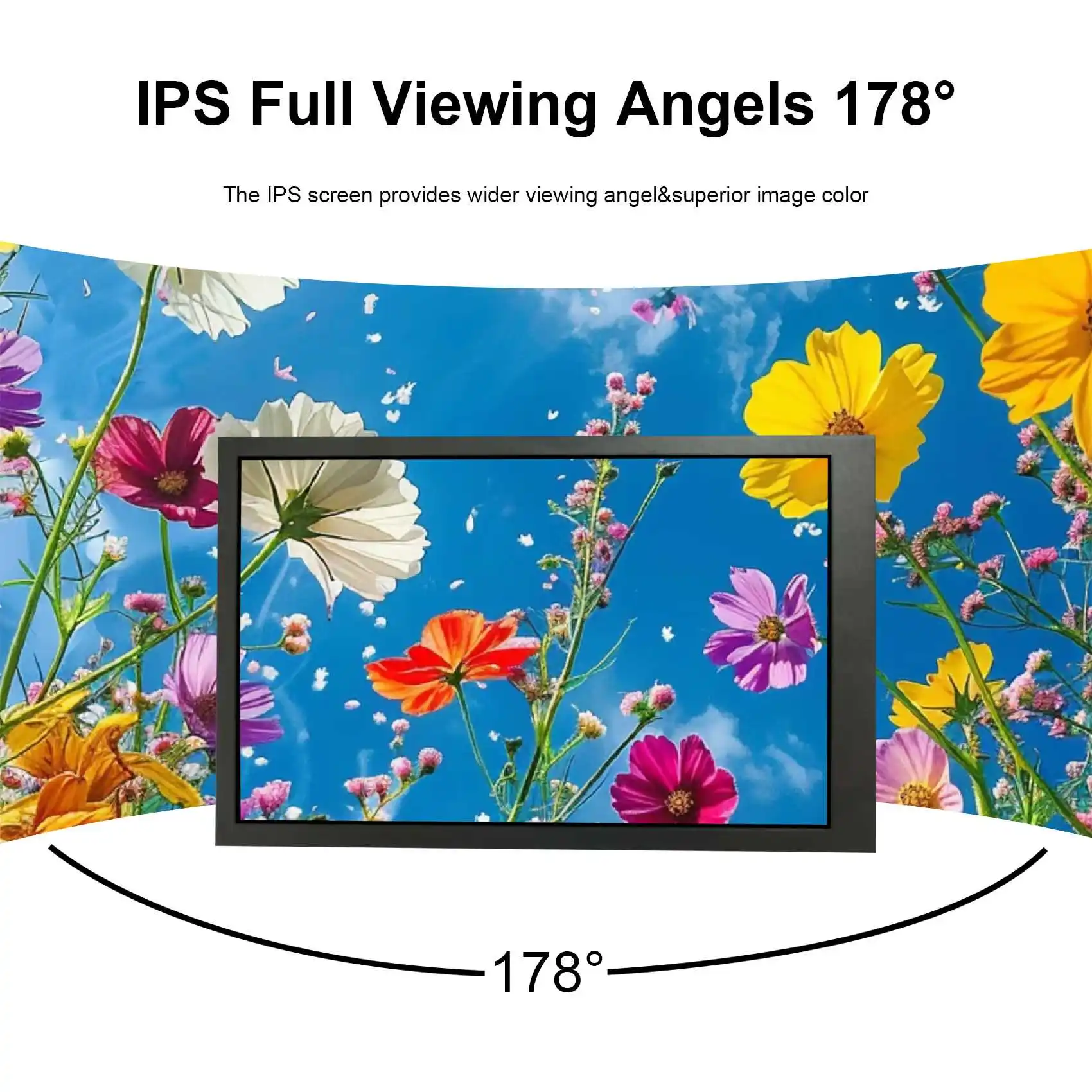 8in 1280x800 VS080ZJ03T 5 نقاط بالسعة اللمس IPS شاشات كريستال بلورية ، دعم عرض المرآة