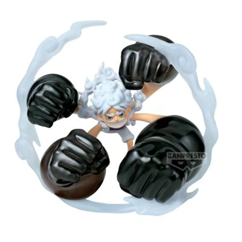 【أصلي 100%】BANDAI BANPRESTO واحد من The Navigator WCF نموذج خاص Monkey D. Luffy مجموعة أدوات جراج بيضاء بخمسة مطاطية