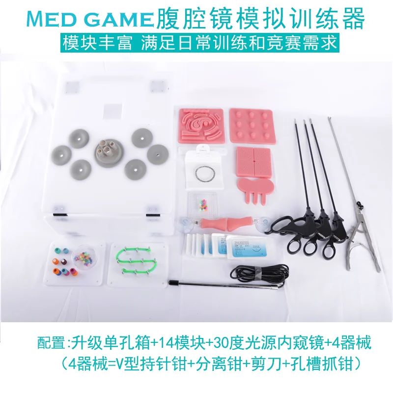 Surgical and Gynecological Thoracoscopic and Laparoscopic Surgery Simulation Trainer