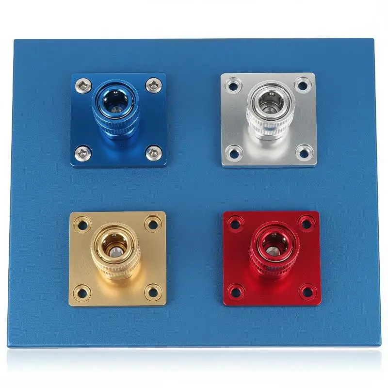 1/4 Quick Connect Aluminum Wall Mount Bracket Colorful Wall Holder For Car Wash Foam Cannon Bottle Storage Fixed Support Stand