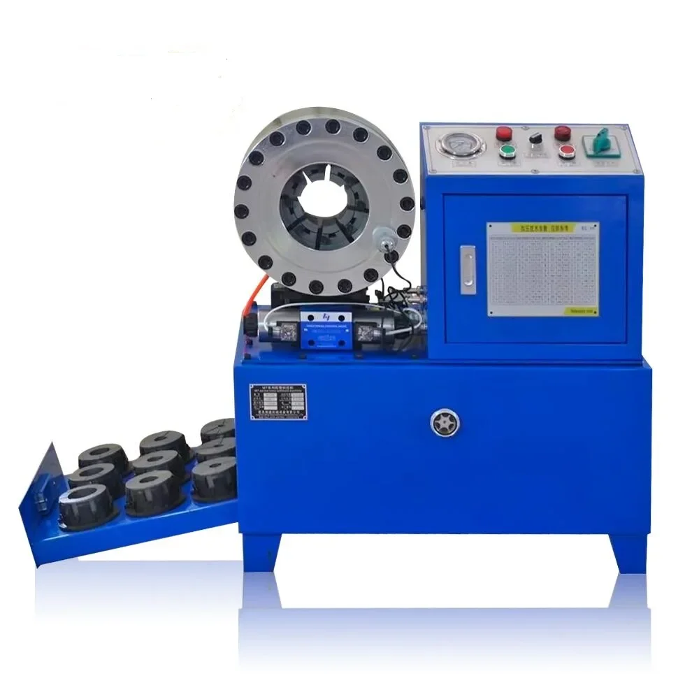 More than 20 year experience Uniflex hydraulic hose press wire hose crimping machine techmaflex hose crimping machine for sale