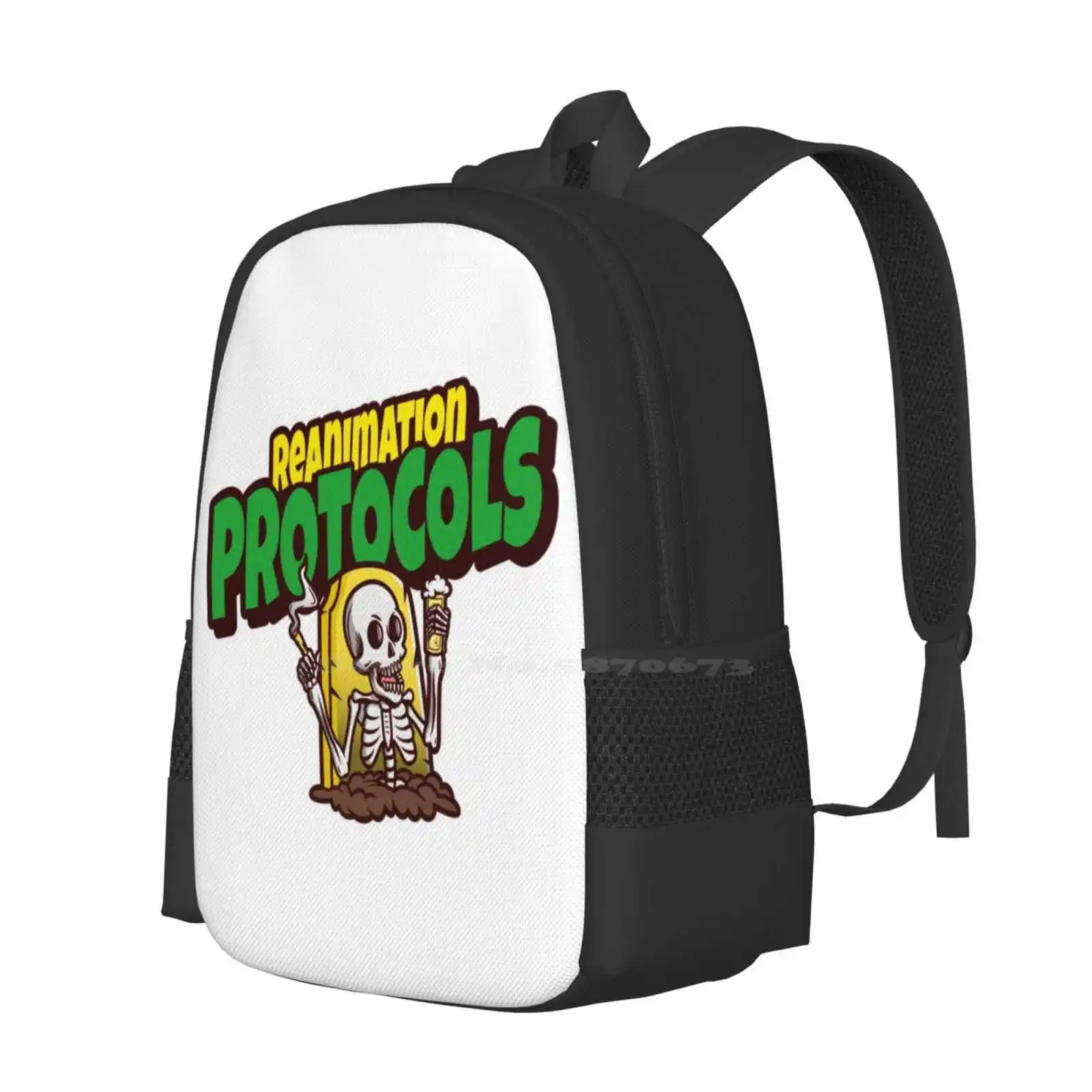 Necrons Reanimation Protocols Hot Sale Schoolbag Backpack Fashion Bags Reanimation Protocols Tabletop Rpg Trpg Factions Adeptus