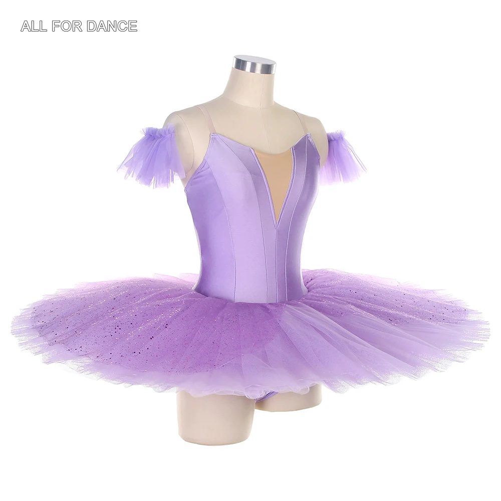 ชุดบัลเลต์สำหรับการแสดง รุ่น BLL481 Stiff Tulle Professional Pancake Tutu สำหรับนักเต้นหญิง ชุดแสดงละคร ชุดนักบัลเลต์