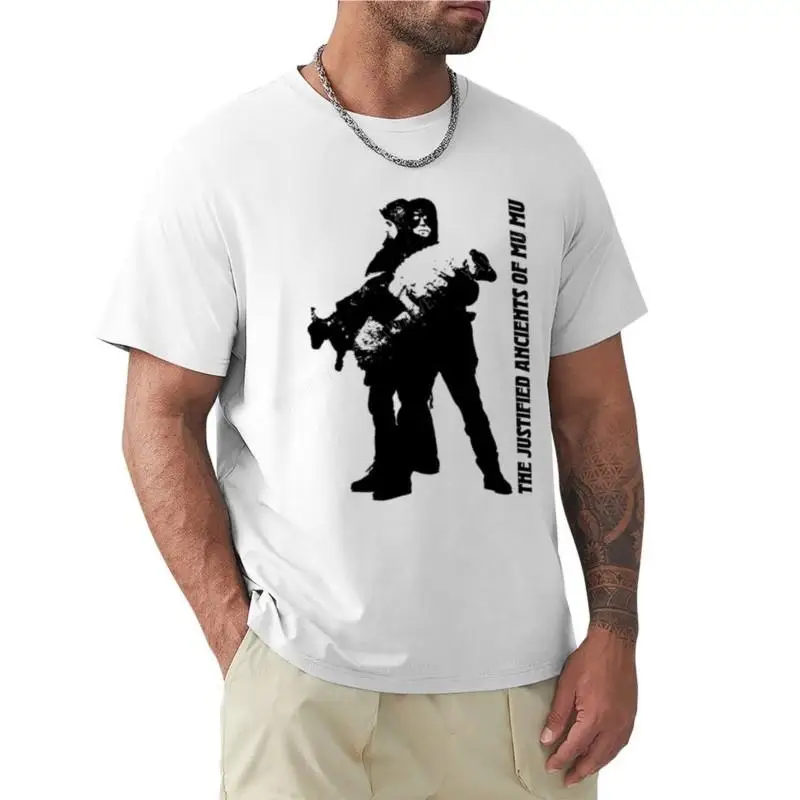 جديد وصول موضة الوزن الثقيل رائجة البيع Klf مبرر القدماء من Mu Mu تي شيرت تي شيرت قصير الأولاد الأبيض تي شيرت أنيمي جلطة #1