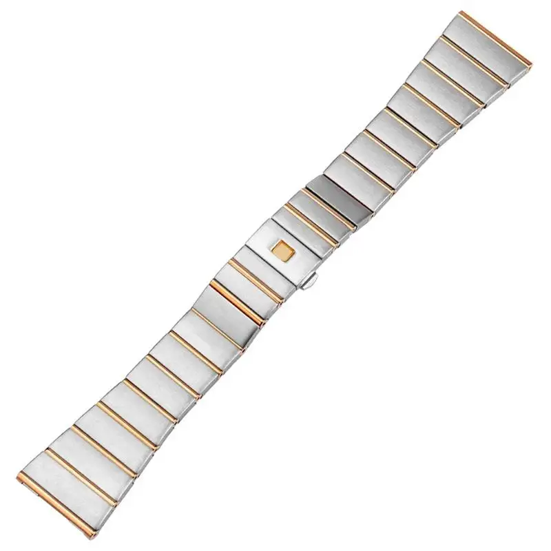 TINTAG Stainless Steel Watchband For Omega Watch Strap 15mm 17mm 18mm 23mm 25mm Solid Metal Watch Band Steel Bracelet