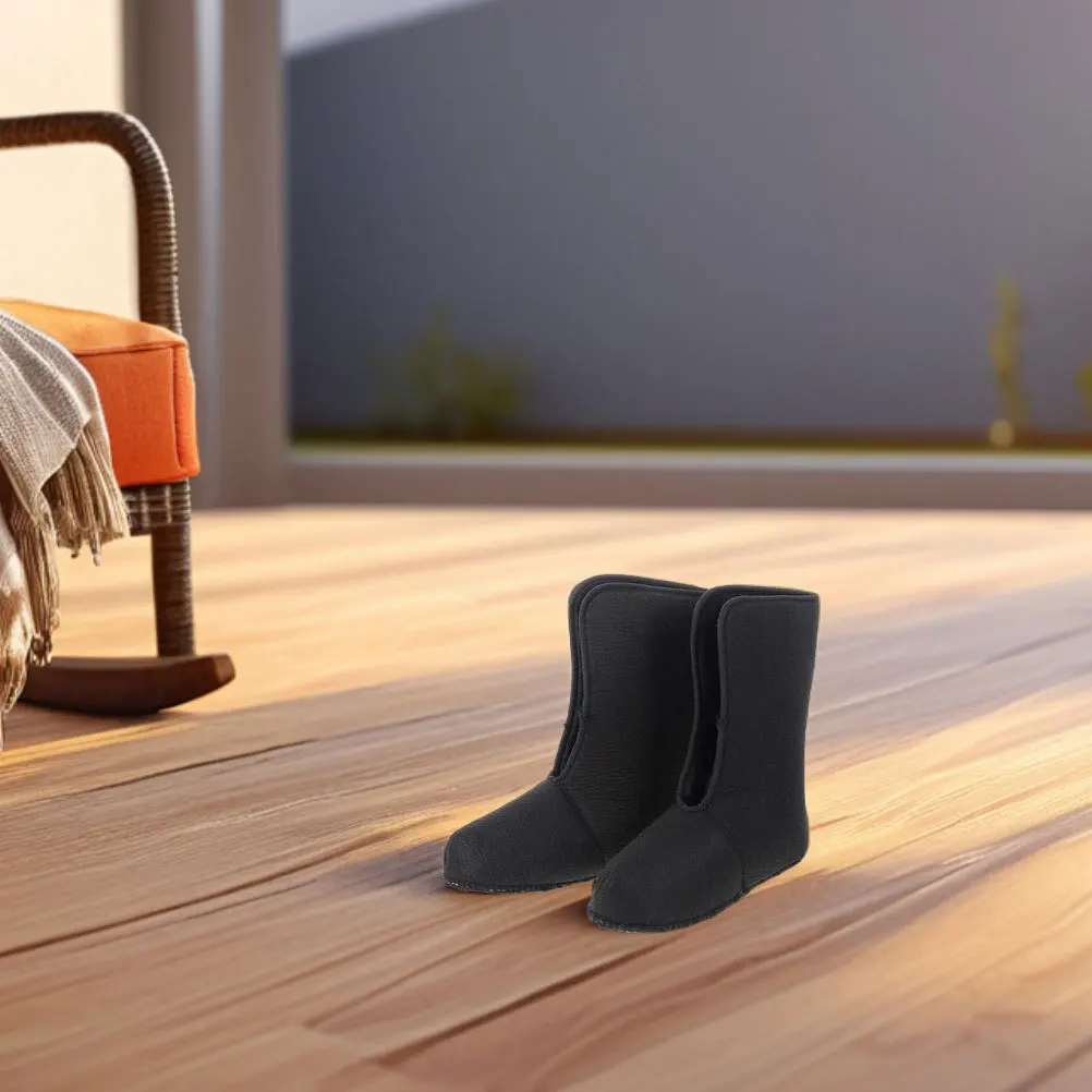 

1Pair Snow Boot Insoles for Men Thick Warm Rain Boot Liners Detachable Insulated Inner Lining for Winter Hiking Outdoor Use Size