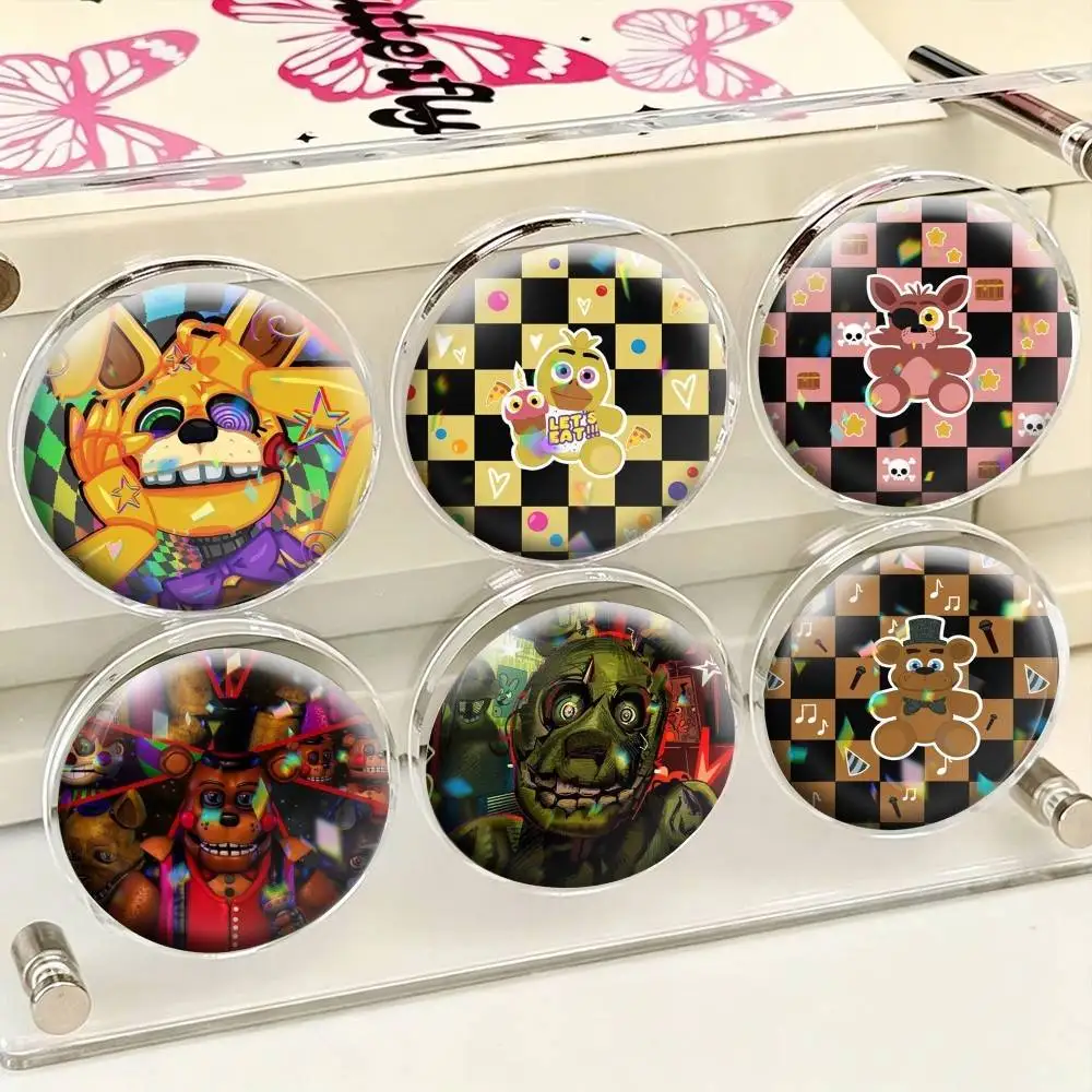 Five Nights at Freddy FNAF  25mm 32mm 44mm 58mm 75mm Brooches Badges Pins for Accessories Gift