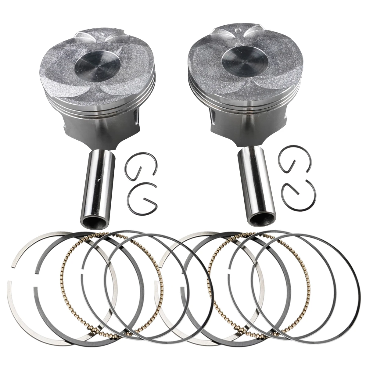 

2PCS Piston Ring Kits For Kawasaki ER650 ER-6N ER-6F 06-11 KLE650 08-13 13001-0087