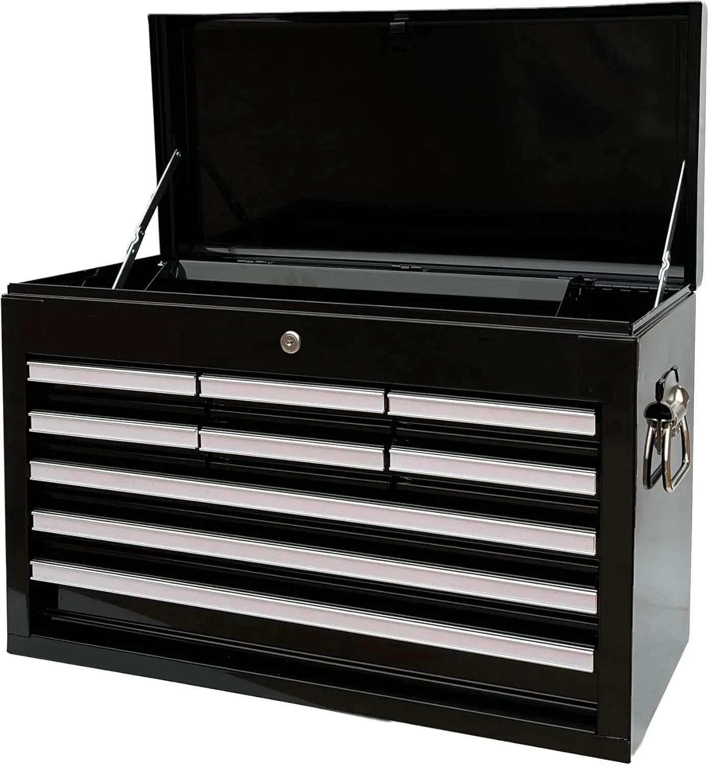 Portable Metal Tool Chest with 9 Drawers, 26