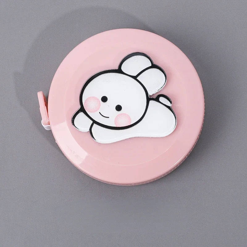 1.5M Retractable Ruler Tape Measure, 60 Inch, Random Color, Sewing Cloth Dieting Tailor