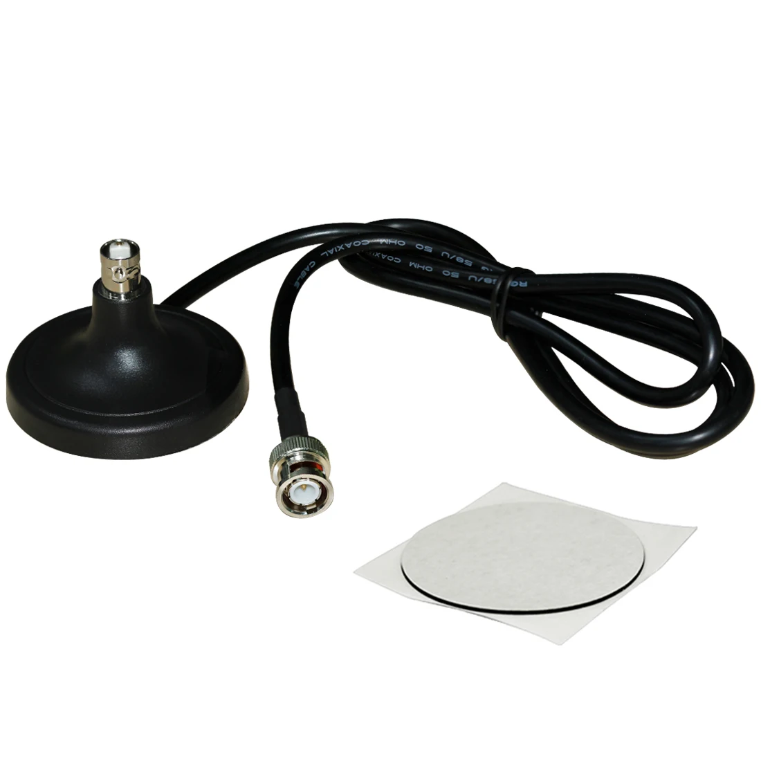 1PC  Antenna Base Extension 50-3/ RG58 Cable SMA/BNC/TNC Male Connector Adapter 1m Weak Magnetism Sucker — zdjęcie 6