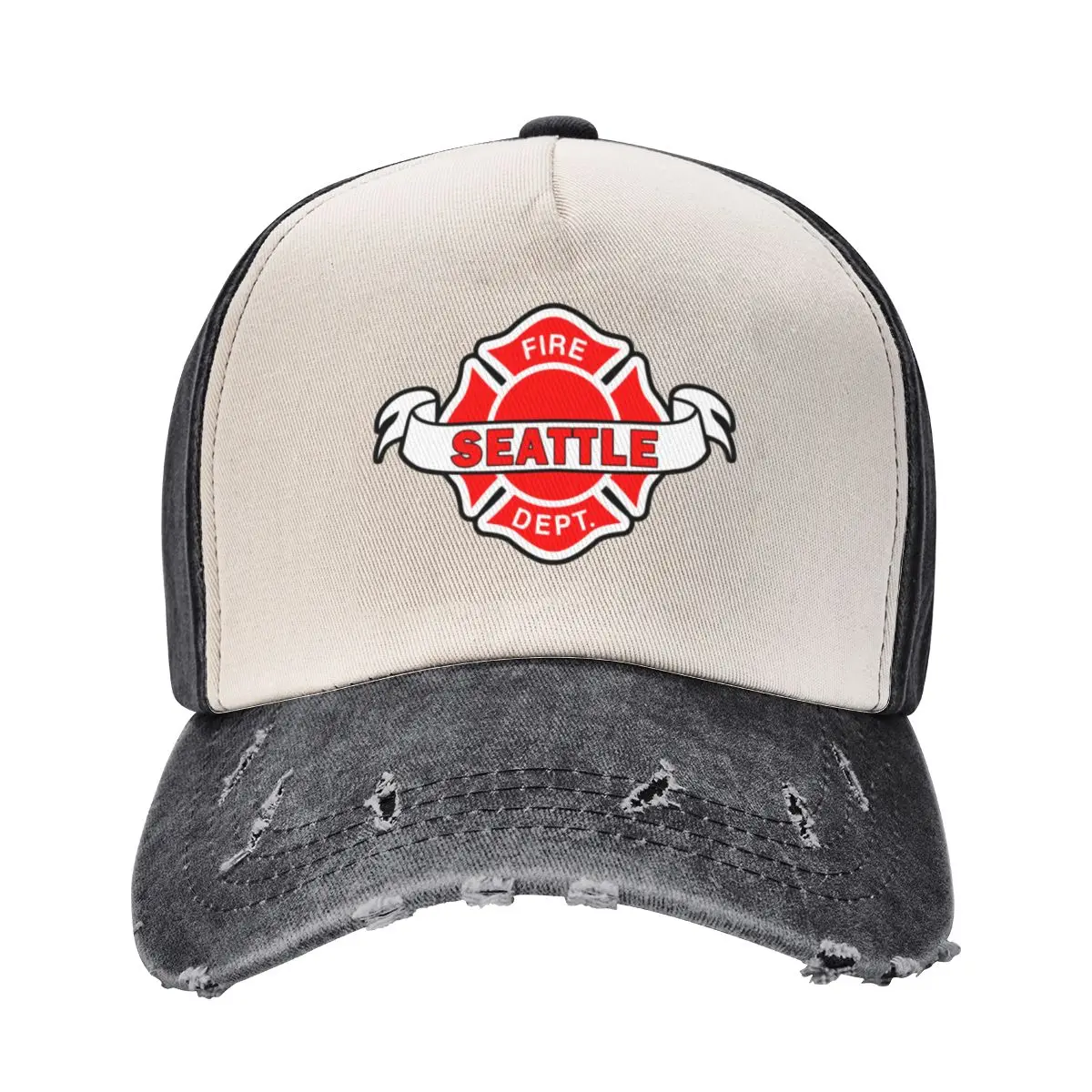 Logo FIREFIGHTER Station 19 Work ShirtCap Baseball Cap Hat Luxury Brand Golf Cap Golf Men Women's