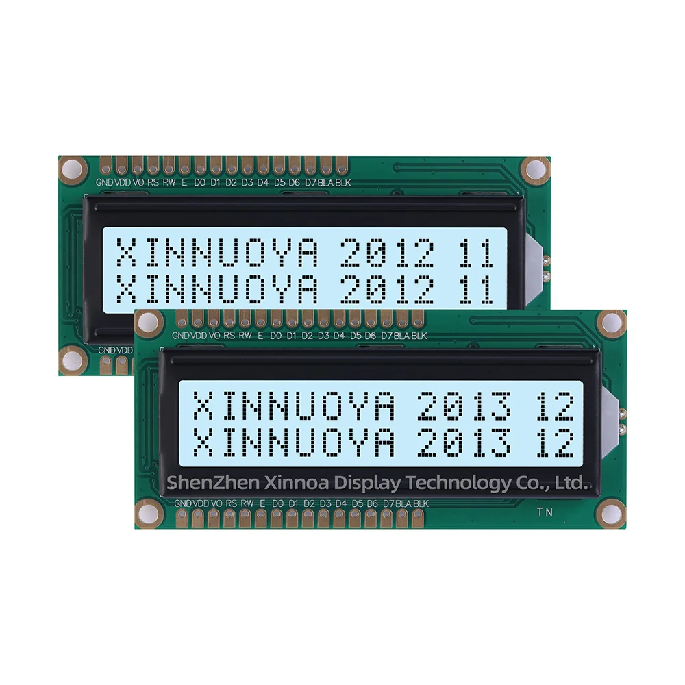 LCD1602A-13 LCD 1602A-13 Module Orange Screen 16x2 Character LCD Display Module SPLC780D Controller