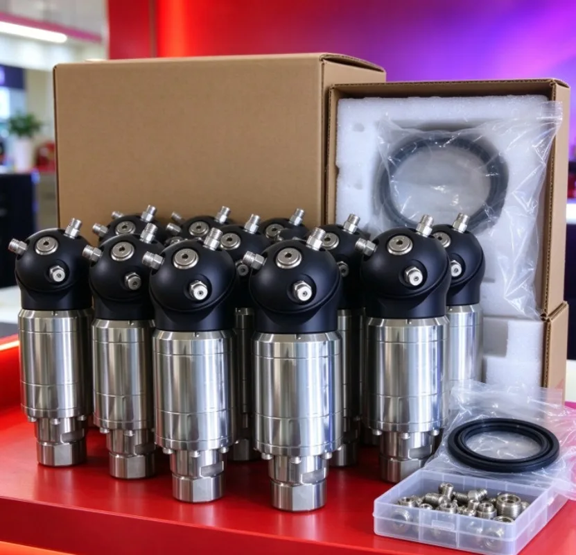 Rotary High Pressure Cleaning Nozzle, Industrial Spray Jet Head, Bulk Washer Accessories for Pipe Tank Surface Cleaning Machine