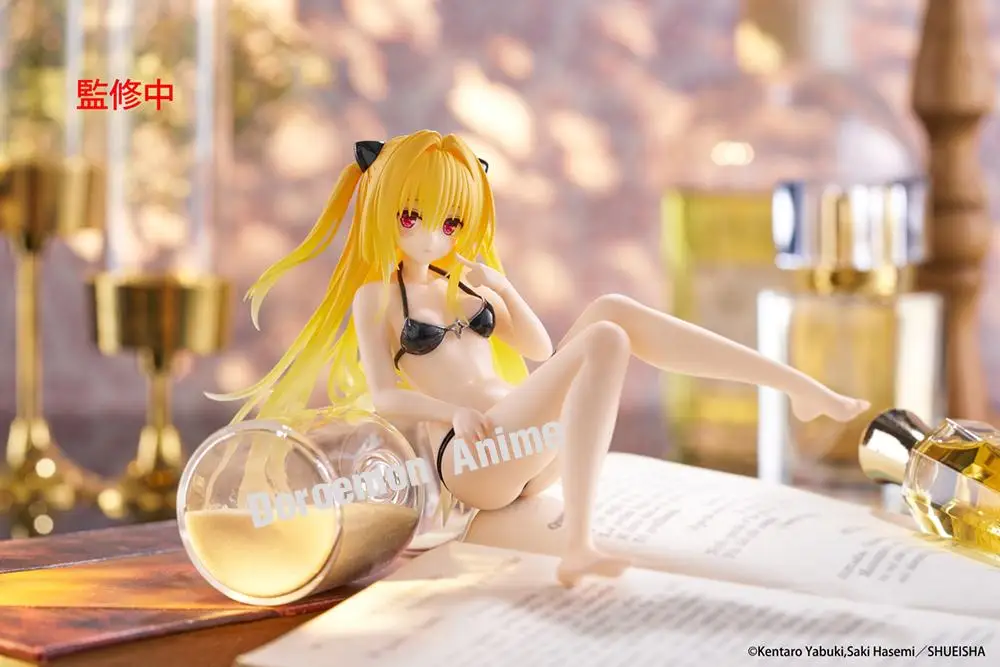 En Stock Original Taito Aqua Float Girls To Loveru Darkness Konjiki No Yami Anime Kawaii traje de baño niñas figuras modelo Juguetes