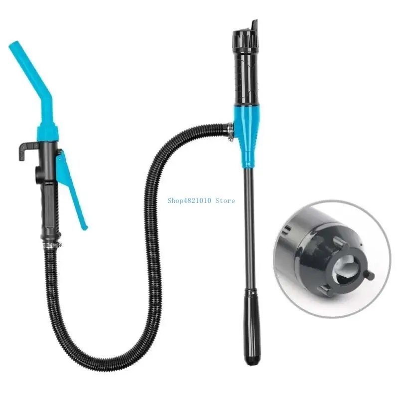 T3LF Power Transfer-pomp voor efficiënte vloeistofbeweging, 2,4 GPM, werkt op batterijen, geschikt voor oliegastanks en