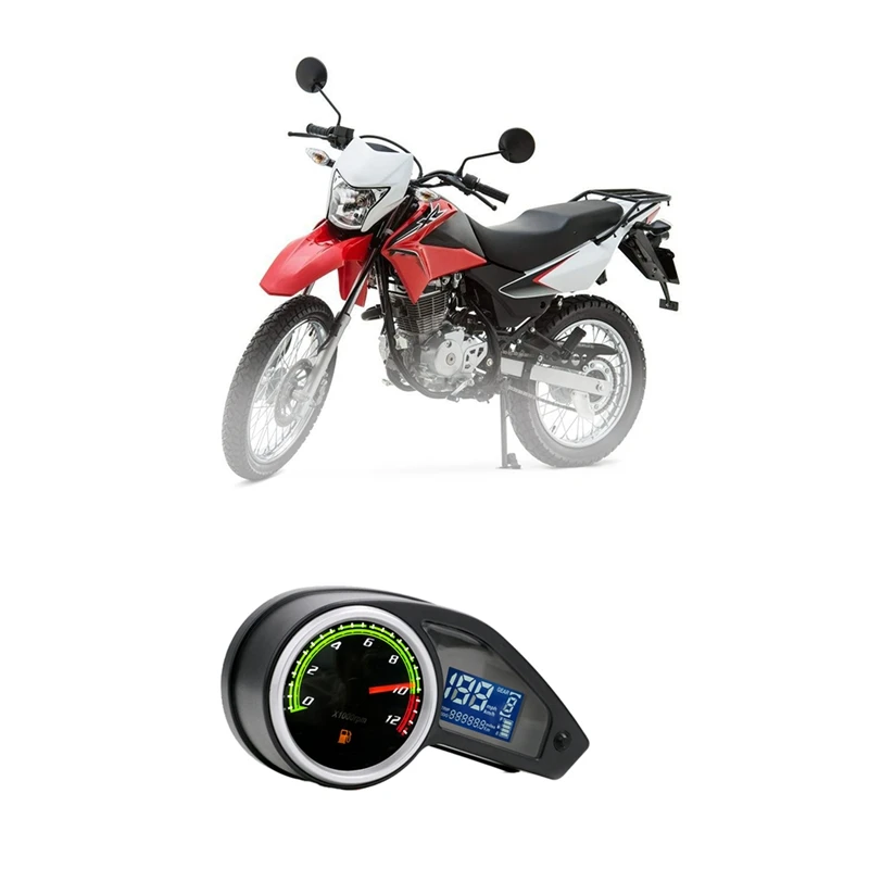 For Honda Offroad XR150 XR-150L XL150 CG150 GY200 Enduro 250 RPM Odometer Motocross Speedometer Meter Gauge Dirt Bike