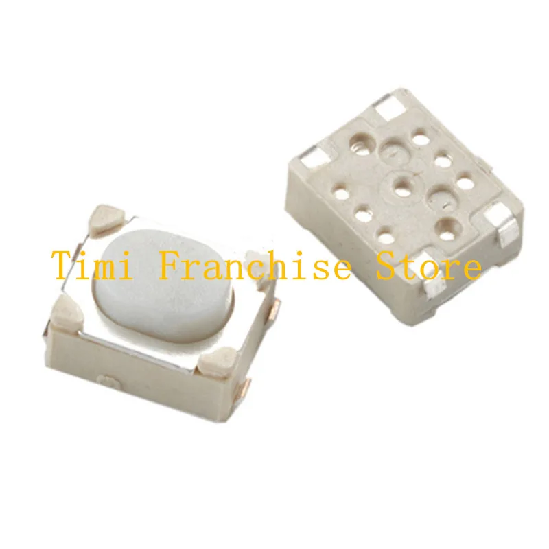 1000PCS 3X4X2.5MM 3X4 SMD Tactile Tact Push Button Switch 3*4*2.5H 3*4 4Pin Touch Micro Switch white Wrap Foot