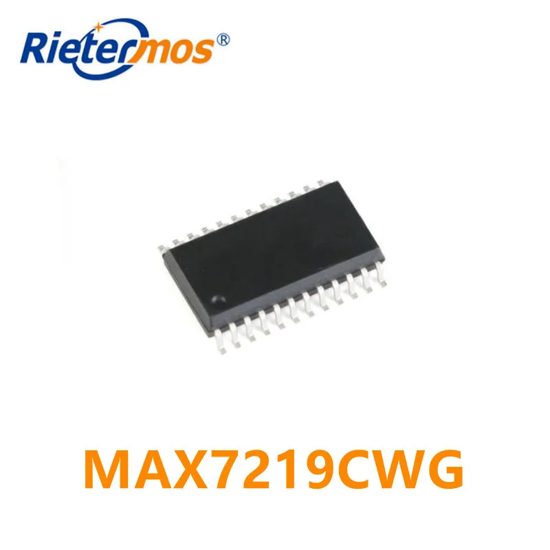 

Светодиодный драйвер MAX7219CWG MAX7219 SOP24, 100 шт.