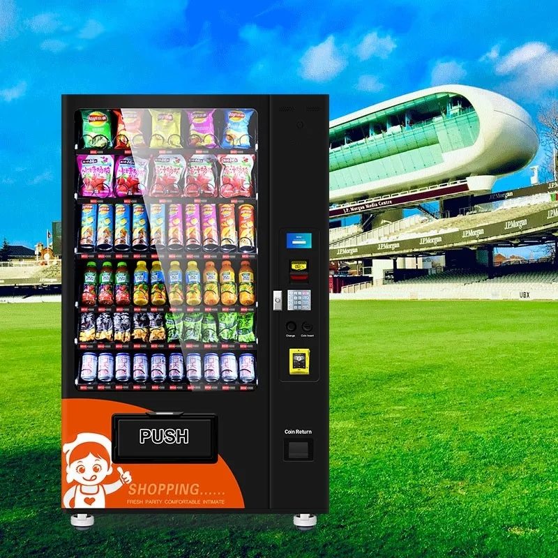 

Best Selling Professional Fully Automatic Snack And Drinks Vending Machine Factory Price