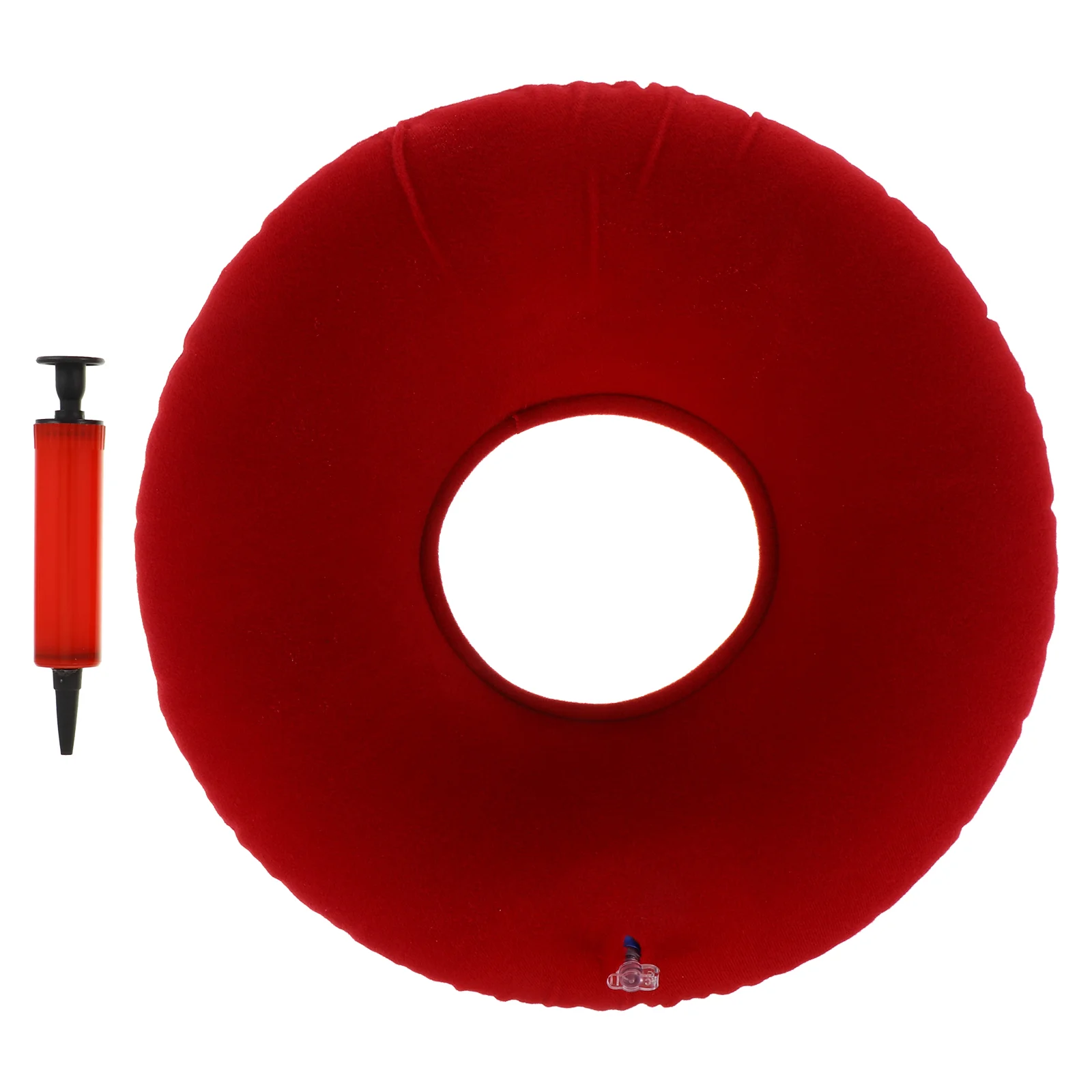 Inflatable Ring Donut Seat Cushion Pillow with Air Pump for Hemorrhoid Pregnancy Inflatable Seat Cushion