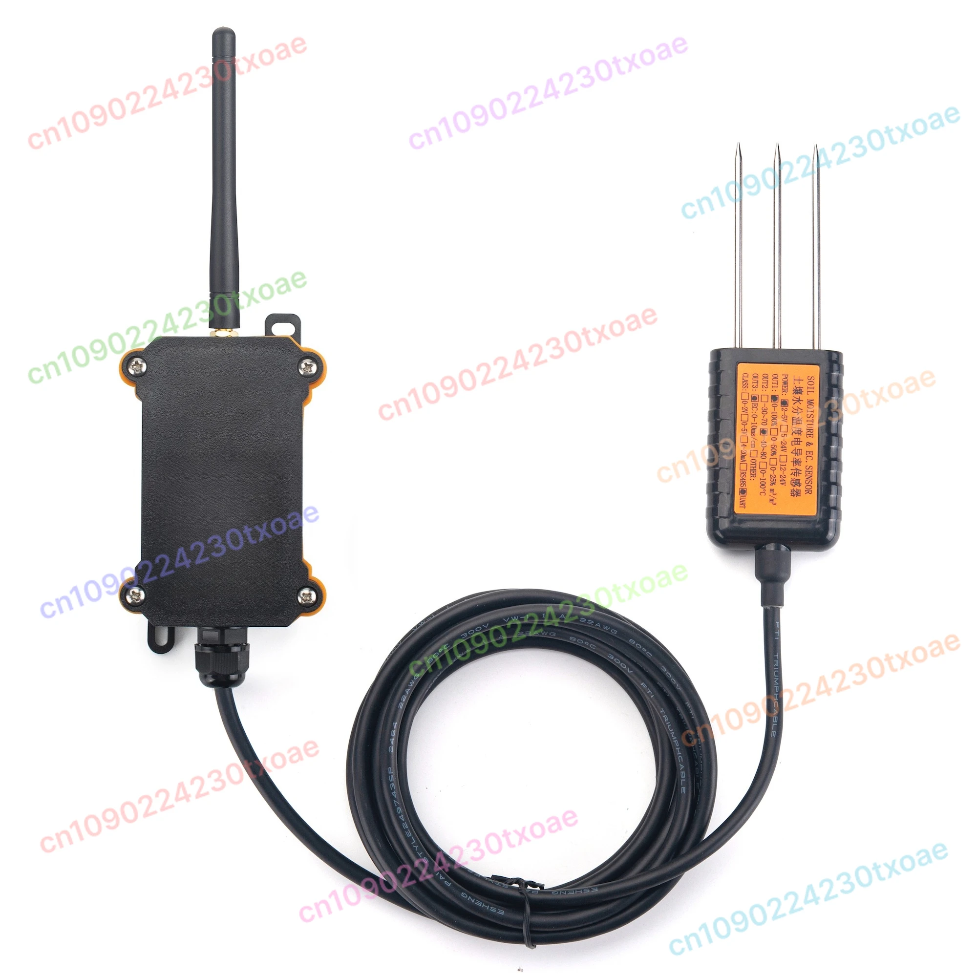 

Dragino LSE01 LoRaWAN Soil Moisture Sensor IP66 Waterproof for Agriculture Farming IoT Monitoring