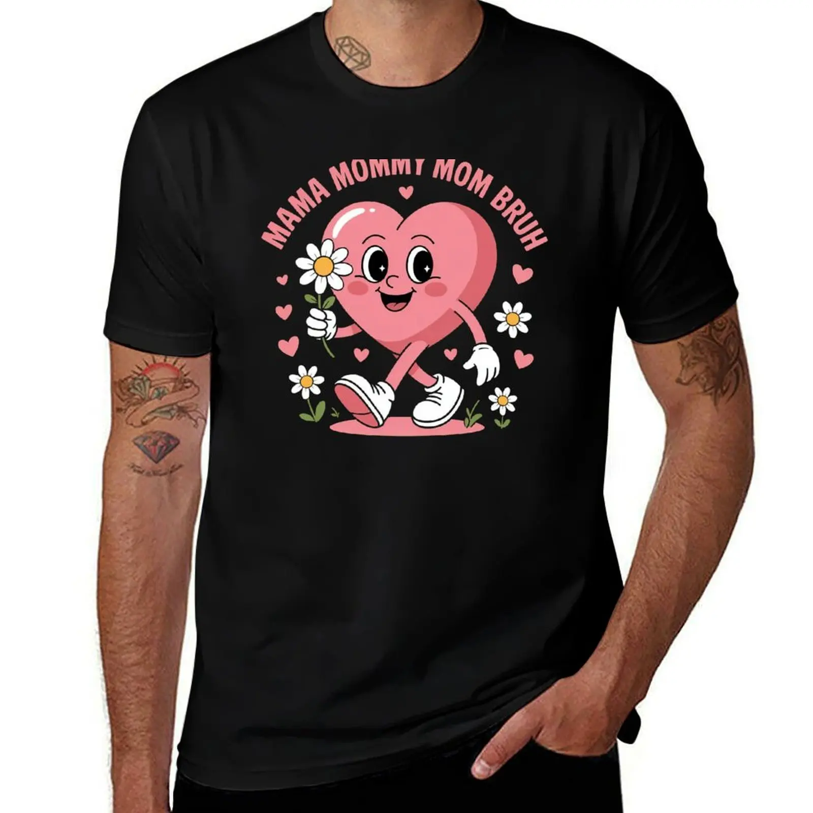 

Mom Mommy Bruh, Stages of mom names From ma to bruh T-Shirt anime cute clothes Short sleeve tee men